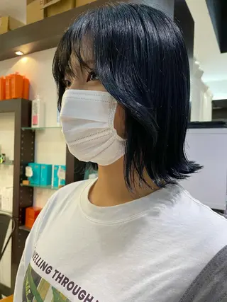 カラー メンズ指名no'1 佐藤　亘のヘアスタイル