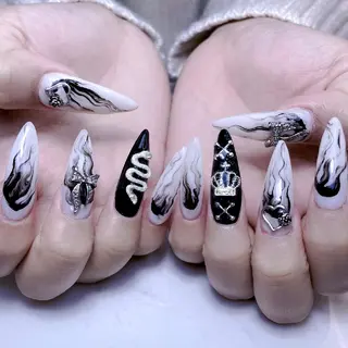 ネイル Melody Nail所属・Melody  3D/スカルプ専門店のネイルデザイン