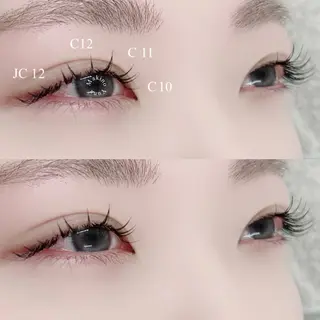 マツエク・マツパ EYE405河原町店所属・牧野 由奈のマツエク・マツパデザイン