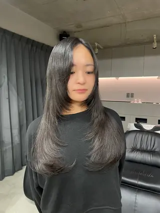 ロング カラー 表参道/髪質改善・ 透明感 colorのヘアスタイル