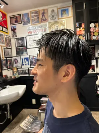 ショート メンズ CribHoodbarbershop所属・白井 昇太のヘアスタイル