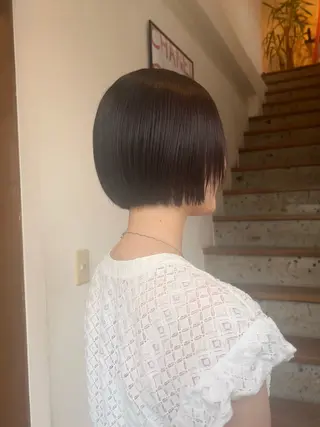 ショート 沖野 りょうのヘアスタイル