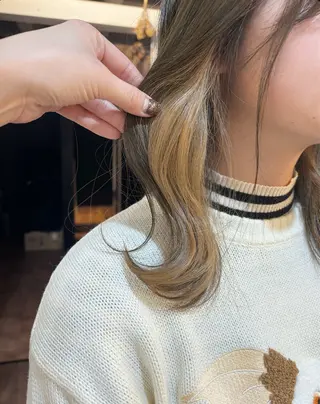 ミディアム 透明感/レイヤー /ayaneのヘアスタイル