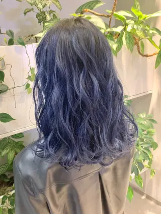 ロング カラー Kuku所属・つぼみ/パーマ ／レイヤー／ボブのヘアスタイル