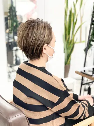ショート カラー特化サロン ピリナ相武台前のヘアスタイル