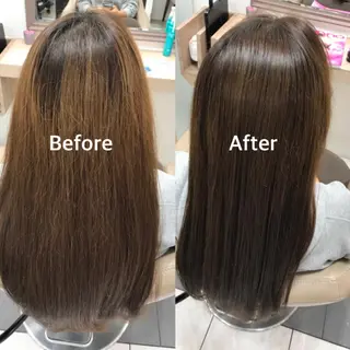 ロング カラー 樋笠 知佳のヘアスタイル