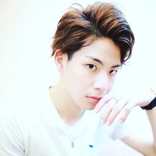 ショート カラー パーマ ヘアアレンジ メンズ キッズ ネイル マツエク・マツパ premier modelsのヘアスタイル