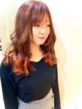 ロング カラー nishimura makotoのヘアスタイル