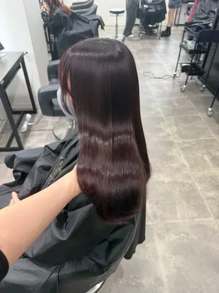 ロング カラー ヘアアレンジ 💗横浜美容室 💗HARUNAのヘアスタイル