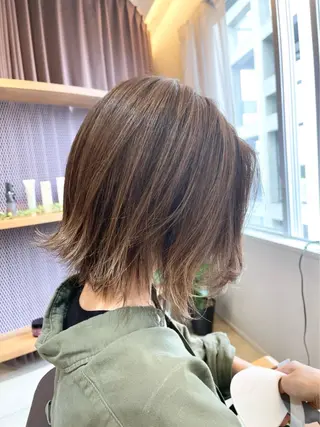 ショート カラー 似合わせバランス得意 青野さくらのヘアスタイル