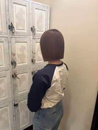ショート 中村 潤菜のヘアスタイル