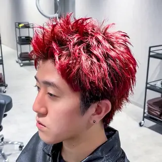 ショート カラー メンズ メンズパーマ職人 パーマ🔥ritaのヘアスタイル