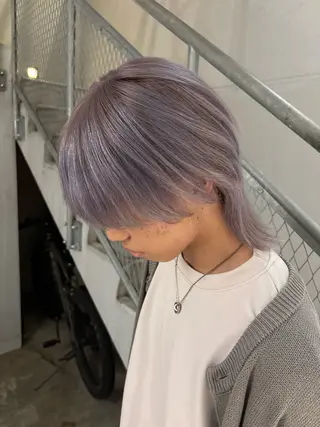 ショート カラー メンズ 落ちる黒 森崎雄斗のヘアスタイル