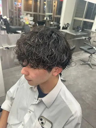 パーマ メンズ パーマ支持率No.1 ❤️🔥安成弾のヘアスタイル