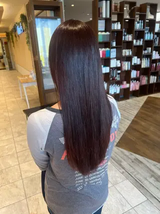 ロング アンアミ渋谷所属・Unami こはるのヘアスタイル