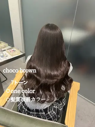 カラー 梅田/ベージュ／ 艶カラー／三宅空翔のヘアスタイル