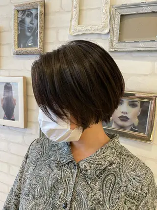 ショート 【髪質改善】 夏目結以のヘアスタイル