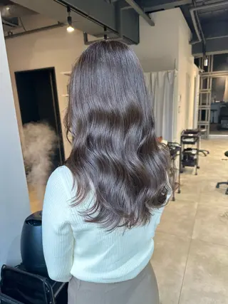 セミロング KURO/韓国ヘア /レイヤーカットのヘアスタイル