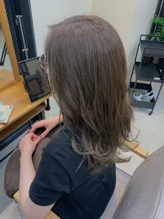 ロング カラー 桜木町2分/くびれ /ボブ/ナチュラルのヘアスタイル