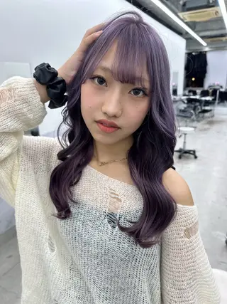 カラー 服部 しおんのヘアスタイル