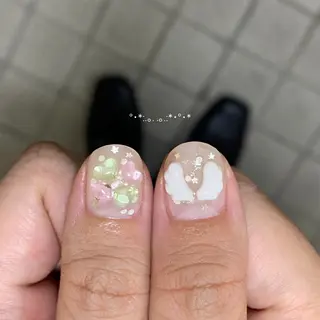 ネイル nano/きもかわ nail🐬🫧のネイルデザイン
