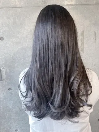 セミロング カラー ヘアアレンジ ✨ハイクオリティ✨ 山本香也のヘアスタイル