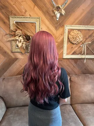 カラー LA BELLA所属・LA BELLA マリナのヘアスタイル