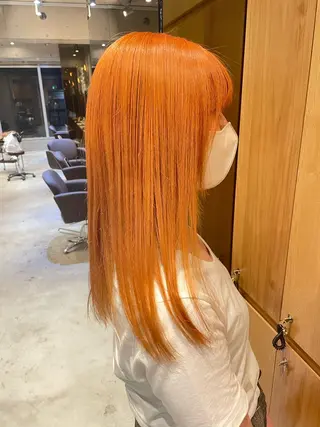 セミロング TELA HAIR 研究学園所属・TELA HAIR 大倉　曜のヘアスタイル