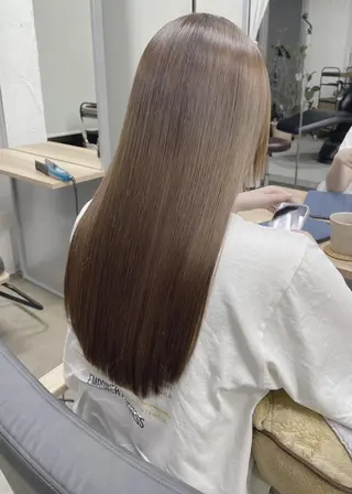 ロング 髪質改善✨縮毛矯正✨ が得意‼️高島英隆のヘアスタイル