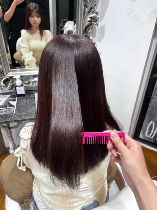 ロング カラー OfHAIR自由が丘所属・🌿自由が丘/矢島 美波🌿‬のヘアスタイル