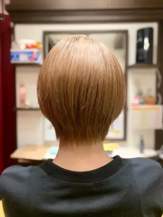 ショート 【くせ毛さんのお悩み 解決🍀】栗橋のヘアスタイル