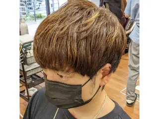 ショート カラー 🏝川津瑛二🧖♀ 極上パーマ&カラー⭕のエステ・リラクイメージ