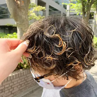 パーマ 髪質改善/縮毛矯正 艶カラー/珠聡のヘアスタイル