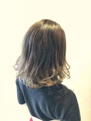 セミロング カラー ✨髪質改善✨ 田西　基彦のヘアスタイル