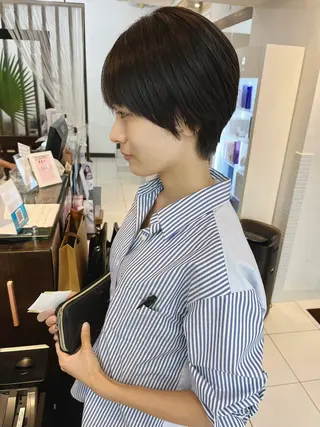 ショート アレンジ&ショート 💙YUKINOのヘアスタイル