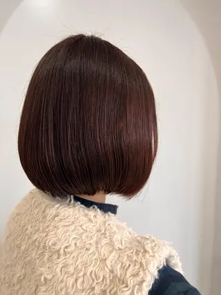 ミディアム 武村美咲/ 暖色/艶カラーのヘアスタイル