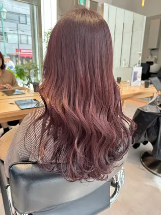 ロング カラー 風香🪼レイヤー /透明感カラーのヘアスタイル