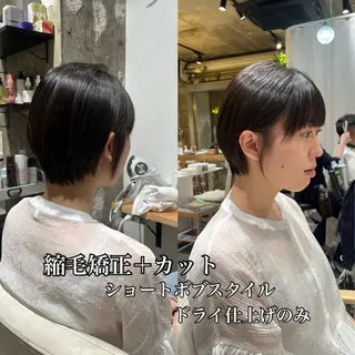 ショート ZEST kalon RINAのヘアスタイル