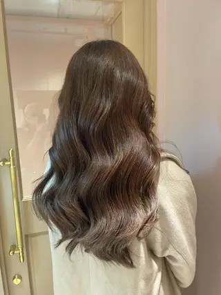 ロング マホ/日吉/髪質改善 /レイヤー/ガーリーのヘアスタイル