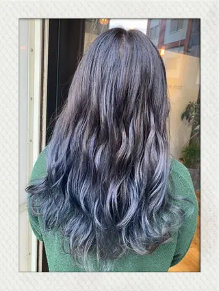 ロング カラー きむら かずきのヘアスタイル