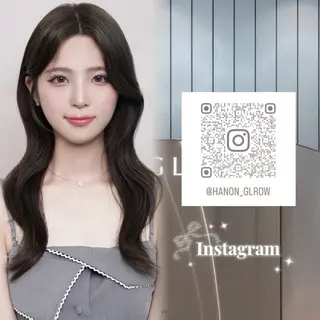 ミディアム ブリーチなし髪質改善 🎀GLROW のんのヘアスタイル