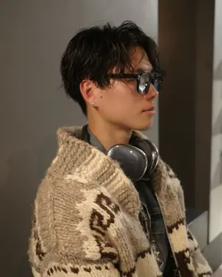 パーマ メンズ MIURA HANAKIのヘアスタイル