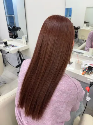 ロング カラー AITOKYO Ｓ渋谷所属・渋谷/ハイトーン/ ブリーチ/歩夢のヘアスタイル