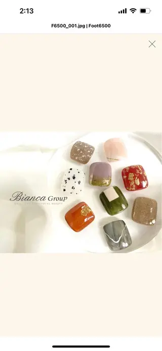 ネイル Bianca TORII🌞のネイルデザイン