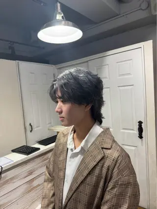 カラー メンズ 髪質改善Acero. shoyaのヘアスタイル