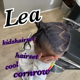 ヘアアレンジ Hair room Leaのヘアスタイル