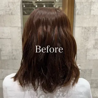 ミディアム カラー レディースヘア💫 加藤たいが🐯のヘアスタイル