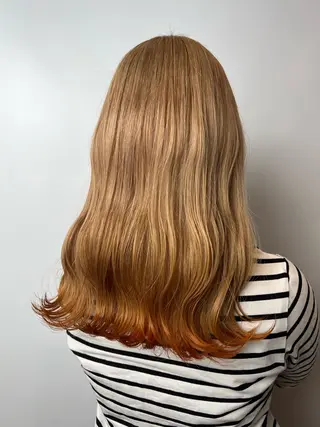 ロング カラー hair studio Peace所属・浅野 真惟のマツエク・マツパデザイン