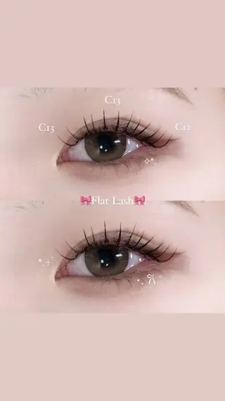 マツエク・マツパ 束感マツエク/まつパ /エクステ/cocoのマツエク・マツパデザイン