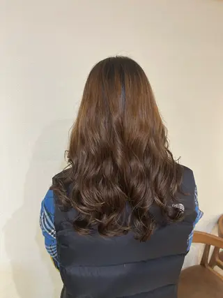 ロング パーマ CreBiA hair&esthe所属・CreBiA🦋🫧 馬場 みのりのヘアスタイル